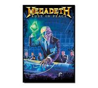 Grupo Erik: Poster Megadeth - Rust in Peace | Poster da parete Metal Band, 61 x 91,5 cm, Poster da muro con carta lucida e incorniciabile, Megadeth Gadget