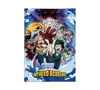 Grupo Erik: Wall Scroll Anime My Hero Academia | Poster tela da parete anime, 70 x 100 cm, resistente e facile da appendere - Poster Tela Anime, stampa su tela anime, wall art decor