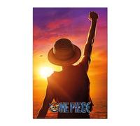 Grupo Erik: Poster One Piece - Cappello di Paglia | Poster da parete One Piece Monkey Luffy, 61 x 91,5 cm, Poster da muro con carta lucida e incorniciabile, One Piece Gadget