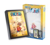 Grupo Erik: Quadro LED One Piece Manga Lamina decorativa Illuminata per cameretta ragazza, stanza bambine/Decorazione Anime One Piece Ufficiale Gadget