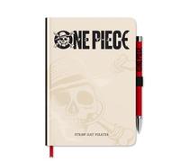 Grupo Erik One Piece Taccuino A5 con Penna Proiettore | Quaderno Appunti | 192 Pagine a Righe, Copertina Rigida, Diario Personale, One Piece Gadget