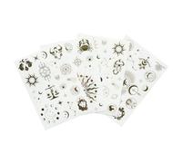 Grupo Erik: Stickers Adesivi Astrale - Pack di 81 adesivi stickers, riutilizzabili e resistenti all'acqua, Adesivi pc portatile decorativi, Adesivi personalizzati o Stickers luna e stelle