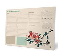 Grupo Erik: Planning da Tavolo A4 Japanese in italiano | Planner settimanale con 54 fogli a strappo, 21 x 29,7 cm, Agenda Organizer, To Do List Planner, Planner settimanale da scrivania