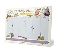 Grupo Erik: Planning da Tavolo A4 Harry Potter, Planner settimanale con 54 fogli a strappo, 21 x 29,7 cm, Agenda Organizer, To Do List Planner, Planner settimanale da scrivania