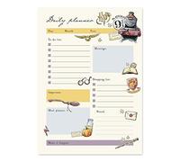 Grupo Erik: Planning da Tavolo A5 Harry Potter Glasses, Planner settimanale con 54 fogli a strappo, 14,8 x 21 cm, Agenda Organizer, To Do List Planner, Planner settimanale da scrivania