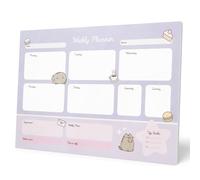 Grupo Erik: Planning da Tavolo A3 Pusheen Moments, Planner settimanale con 54 fogli a strappo, 29,7 x 42 cm, Agenda Organizer, To Do List Planner, Planner settimanale da scrivania