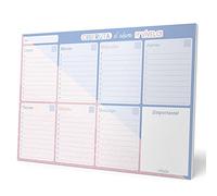 Grupo Erik: Planning da Tavolo A4 Amelie Pastel Collection, Planner settimanale con 54 fogli a strappo, 21 x 29,7 cm, Agenda Organizer, To Do List Planner, Planner settimanale da scrivania