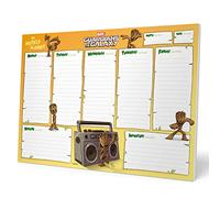 Grupo Erik: Planning da Tavolo A4 Marvel Groot, Planner settimanale con 54 fogli a strappo, 21 x 29,7 cm, Agenda Organizer, To Do List Planner, Planner settimanale da scrivania
