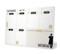 Grupo Erik: Planning da Tavolo A4 Peaky Blinders, Planner settimanale 54 fogli a strappo, 21 x 29,7 cm, Agenda Organizer, To Do List Planner, Planner settimanale da scrivania