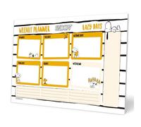 Grupo Erik: Planning da Tavolo A4 Snoopy, Planner settimanale con 54 fogli a strappo, 21 x 29,7 cm, Agenda Organizer, To Do List Planner, Planner settimanale da scrivania