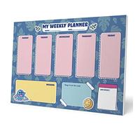 Grupo Erik Planning Da Tavolo A4 Stitch, Planner Settimanale con 54 Fogli A Strappo, Agenda Organizer, To Do List Planner, Planner Settimanale da Scrivania, Stitch, 21 x 29.7 Cm