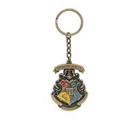 Grupo Erik Portachiavi Harry Potter Gadget - Portachiavi Uomo e Donna Hogwarts con Anello e Catena 4 x 11,5 cm | Regalo Amica