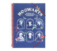 Grupo Erik: Portalistino A4 Harry Potter, Raccoglitore porta documenti con 30 buste, elastico e copertina flessibile, 32 x 25,5 cm, Cancelleria Harry Potter, Harry Potter Gadget Scuola