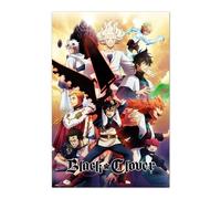 Grupo Erik: Poster Black Clover - Arco della Reincarnazione | Poster da parete Black Clover, 61 x 91,5 cm, Poster da muro con carta lucida e incorniciabile, Black Clover Gadget