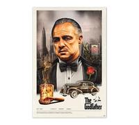 Grupo Erik: Poster Il Padrino 1 | Poster da parete film Il Padrino Parte 1, 61 x 91,5 cm, Poster da muro con carta lucida e incorniciabile, Poster Cinefili