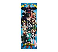 Grupo Erik: Poster da Porta My Hero Academia | Poster da parete My Hero Academia 53 x 158 cm, Poster da muro con carta lucida e incorniciabile, My Hero Academia Gadget