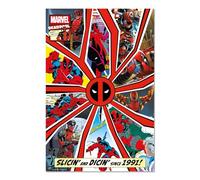 Grupo Erik: Poster Deadpool Copertina Comics | Poster da parete Marvel, 61 x 91,5 cm, Poster da muro con carta lucida e incorniciabile, Poster Supereroi, Poster Cameretta Ragazzo
