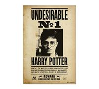 Grupo Erik: Poster Harry Potter | Poster da parete Harry Potter Undesirable nº1, 61x91,5cm, carta lucida | Poster da muro, incorniciabile | Poster Harry Potter, Poster HP, Harry Potter Gadget