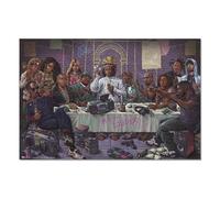Grupo Erik: Poster Ultima Cena dell'Hip Hop | Poster da parete Hip Hop, 61 x 91,5 cm, Poster da muro con carta lucida e incorniciabile, Poster camera da letto, poster music