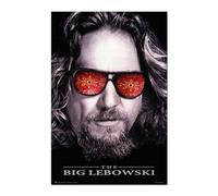 Grupo Erik: Poster Il Grande Lebowski| Poster da parete Il Grande Lebowski 61x91,5cm, carta lucida | Poster da muro, incorniciabile | Poster film, poster iconici, poster iconici film