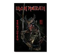 Grupo Erik: Poster Iron Maiden - Senjutsu | Poster da parete Metal Band, 61 x 91,5 cm, Poster da muro con carta lucida e incorniciabile, Iron Maiden Gadget