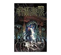 Grupo Erik: Poster Jujutsu Kaisen 1 | Poster da parete Jujutsu, 61x91,5cm, carta lucida | Poster da muro, incorniciabile | Poster Jujutsu Kaisen, Poster Jujutsu, Poster Anime