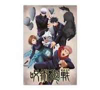 Grupo Erik: Poster Jujutsu Kaisen - Jujutsushi | Poster da parete Jujutsu Kaisen, 61 x 91,5 cm, Poster da muro con carta lucida e incorniciabile, Poster Manga Anime
