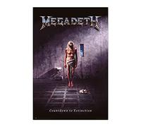 Grupo Erik: Poster Megadeth - Countdown to Extinction | Poster da parete Metal Band, 61 x 91,5 cm, Poster da muro con carta lucida e incorniciabile, Megadeth Gadget