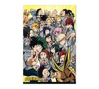 Grupo Erik: Poster My Hero Academy - U.A. Class 1-A, 61x91,5cm, Carta Lucida, Incorniciabile, da Parete e da Muro - Gadget Anime MHA