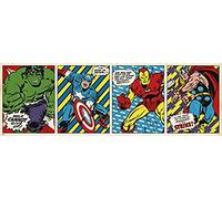 Grupo Erik Poster Parete Grande XXL Marvel Comics Classic, 53x158 cm