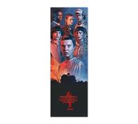 Grupo Erik: Poster da Porta Stranger Things | Poster da parete Stranger Things 53 x 158 cm, Poster da muro con carta lucida e incorniciabile, Stranger Things Gadget