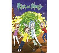Erik Maxi poster Rick e Morty Portale 91,5x61 cm