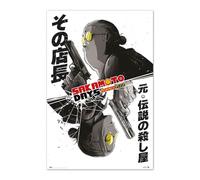 Grupo Erik: Poster Sakamoto Days | Poster da parete Anime, 61 x 91,5 cm, Poster da muro con carta lucida e incorniciabile, Poster Cameretta, Sakamoto Days Gadget