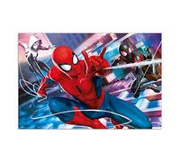 Grupo Erik: Poster Spider-Man Peter,Miles e Gwen, Poster da parete Spider-Man,61x91,5cm, carta lucida, Poster da muro,incorniciabile,decorazione |Poster Comics,Supereroi,Poster Uomoragno,GPE5643