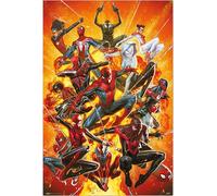Grupo Erik: Poster Spiderman - Spider-Geddon 1 | Poster da parete Spider Man, 61 x 91,5 cm, Poster da muro con carta lucida e incorniciabile, Poster Supereroi, Poster Uomoragno