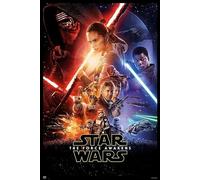 Grupo Erik: Poster Star Wars: Episodio 7 - One Sheet | Poster da parete Star Wars, 61x91,5cm, carta lucida | Poster da muro, incorniciabile | Poster Star Wars, Poster Guerre Stellari