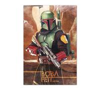 Grupo Erik: Poster Star Wars | Poster da parete Boba Fett, The Mandalorian, 61x91,5cm, carta lucida | Poster da muro, incorniciabile | Poster Star Wars, Poster Boba Fett, The Mandalorian Gadget