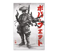 Grupo Erik: Poster Star Wars Visions: Boba Fett | Poster da parete Boba Fett, The Mandalorian, 61x91,5cm, carta lucida | Poster da muro,incorniciabile | Poster Star Wars Visions,Poster Boba Fett Anime