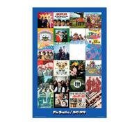 Grupo Erik: Poster The Beatles - Copertine 1967-70 | Poster da parete Beatles, 61 x 91,5 cm, Poster da muro con carta lucida e incorniciabile, Poster beatles