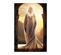 Grupo Erik: Poster The Hobbit - Galadriel | Poster da parete The Hobbit, 61 x 91,5 cm, Poster da muro con carta lucida e incorniciabile, Decorazione casa, Il Signore degli Anelli Gadget