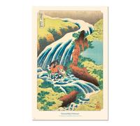 Grupo Erik: Poster Utagawa Hiroshige - Minowa, Kanasugi e Mirawashima | Poster da parete Arte Giapponese, 61 x 91,5 cm, Poster da muro con carta lucida e incorniciabile, Poster Giapponese