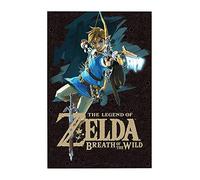 Grupo Erik PP34040 Poster Zelda Breath Of The Wild Game Cover, carta, Multicolore, 91 x 61,5 x 0,1 cm