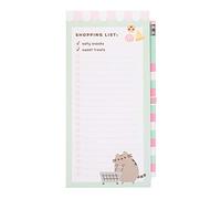 Grupo Erik: Block Notes Magnetico da Frigorifero Pusheen | Shopping List magnetica, 10x21cm, con 65 fogli e matita, Block Notes con calamita da frigo per lista spesa o to do list