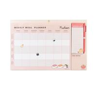 Grupo Erik Pianificatore Settimanale Pasti A4 Pusheen - Weekly Meal Planner Magnetico da Frigo per Dieta con Lista della Spesa, Spazio per Note e Penna (21 x 29,7 cm) | Più di 50 Fogli