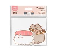 Grupo Erik Pusheen Sushi Roll Set 2 Stickers | Adesivi Vinile Sagomati