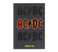 Grupo Erik: Quaderno A5 Quaderno Di AC/DC Con Copertina Rigida E Accessori Premium Con Copertina Rigida, Chiusura Elastica E Pagine Bullet