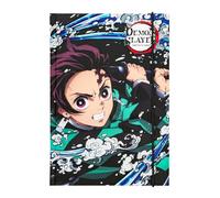 Grupo Erik: Quaderno A5 Quaderno Di DEMON SLAYER Con Copertina Rigida E Accessori Premium Con Copertina Rigida, Chiusura Elastica E Pagine Bullet