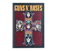 Grupo Erik: Quaderno A5 Quaderno Di GUNS N ROSES Con Copertina Rigida E Accessori Premium Con Copertina Rigida, Chiusura Elastica E Pagine Bullet