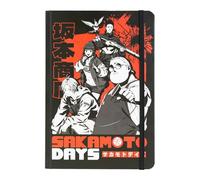 Grupo Erik: Quaderno A5 Quaderno Di Sakamoto Days Con Copertina Rigida E Accessori Premium Con Copertina Rigida, Chiusura Elastica E Pagine Bullet