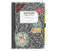 Grupo Erik: Quaderno Stranger Things Composition Book + Matita Hawkins | Quaderno A5 Personalizzato Stranger Things, 192 pagine, Qualità Premium, Idee Regalo Stranger Things